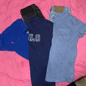 Boys set 5 pieces ralph Lauren and crewcuts